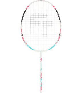 BADMINTONSCHLÄGER FELET KISONA 21 WEIß/PINK (BESAITET)