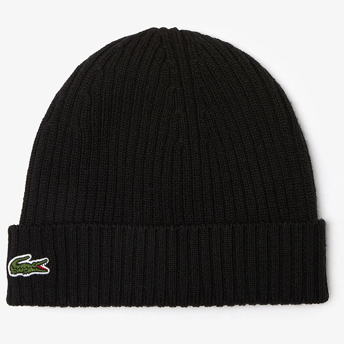 BONNET LACOSTE LAINE RIBBED