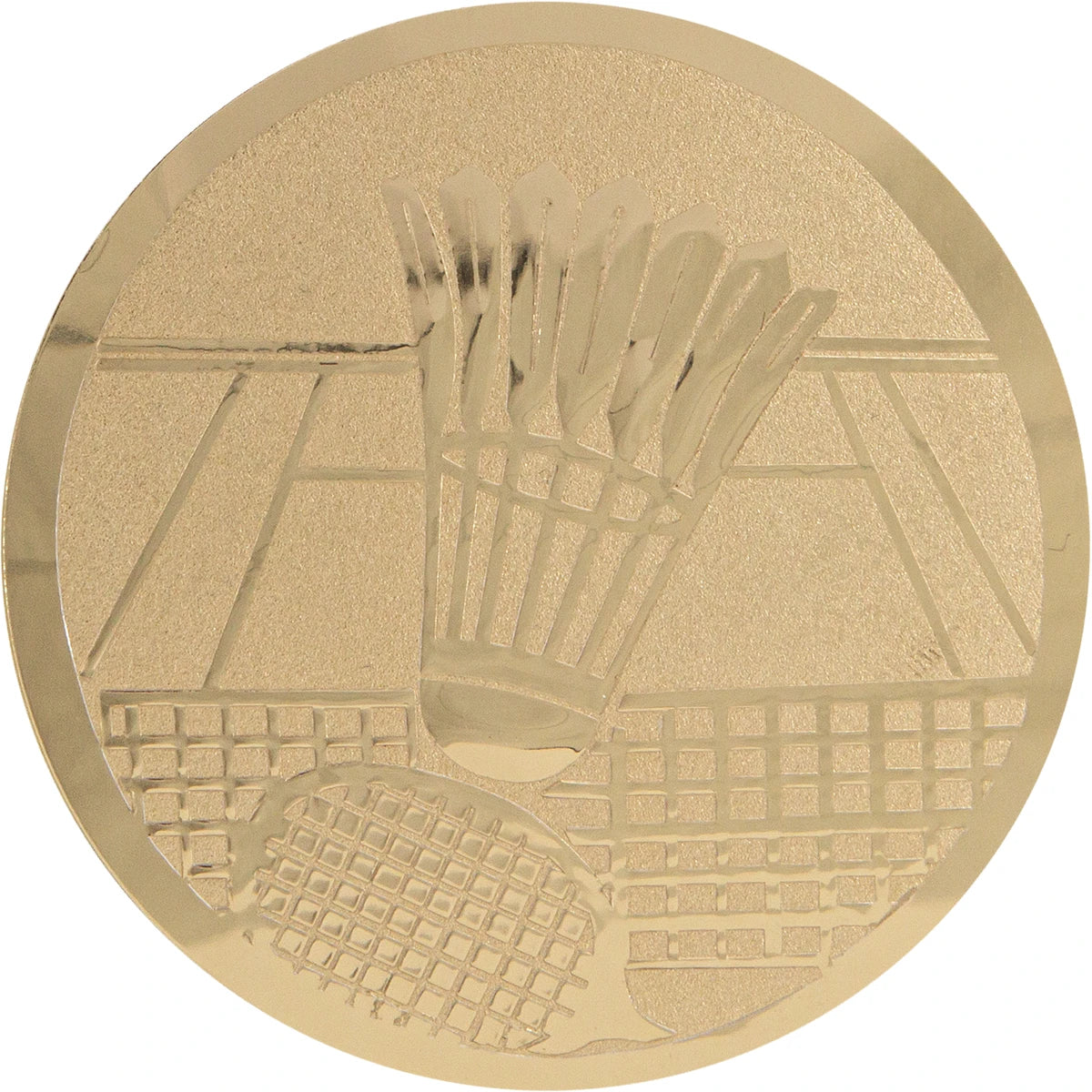 BADMINTON-MEDAILLENPLAKETTE PA007 (50MM)