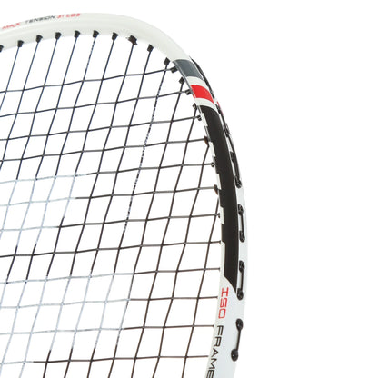 BADMINTONSCHLÄGER FELET KISONA 21 SCHWARZ/WEISS (BESAITET)
