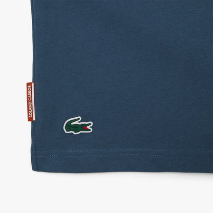 T-SHIRT LACOSTE ROLAND-GARROS SPRAY LOGO