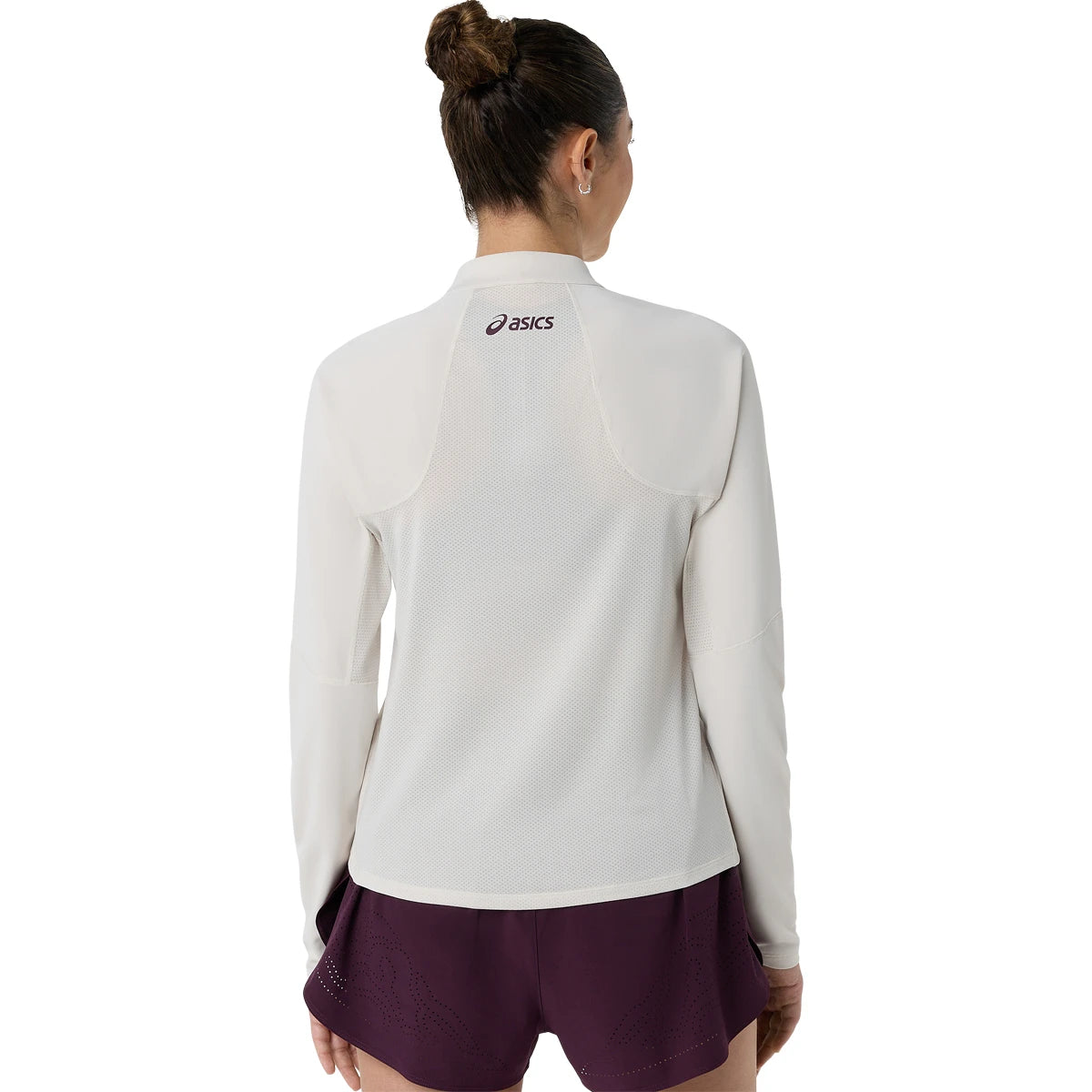 T-SHIRT ASICS FEMME MATCH 1/2 ZIP