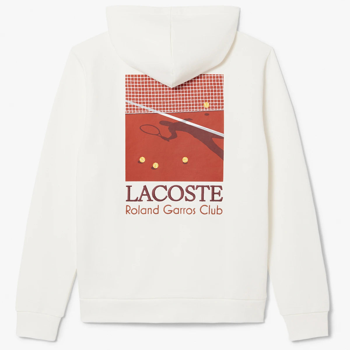 SWEAT LACOSTE ROLAND GARROS CLUB GRAPHIQUE