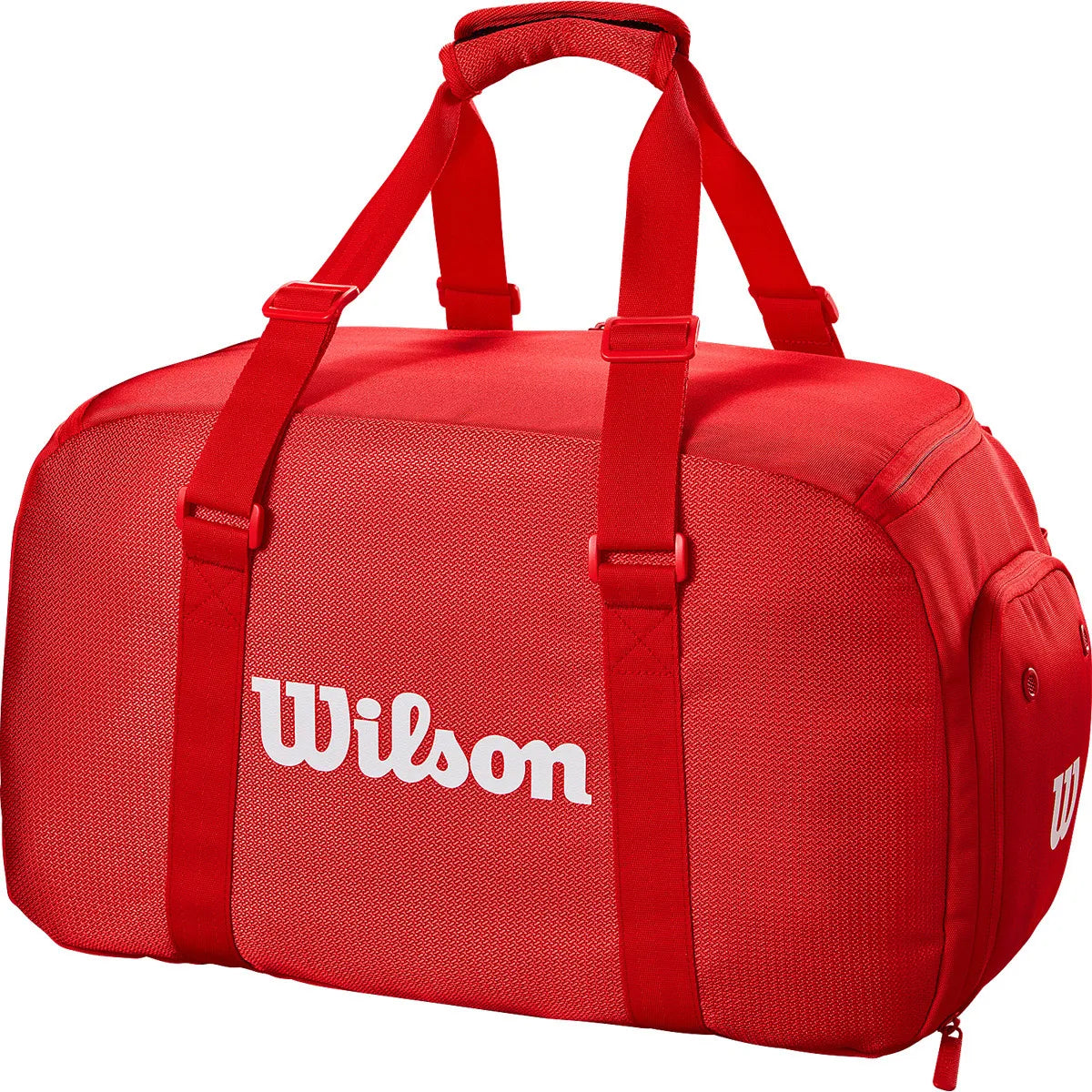 KLEINE DUFFLE-TASCHE WILSON SUPER TOUR ROT