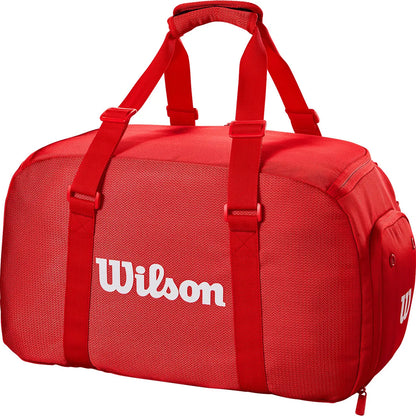 KLEINE DUFFLE-TASCHE WILSON SUPER TOUR ROT