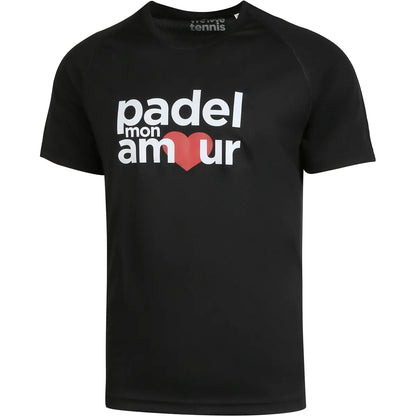 T-SHIRT PADEL MON AMOUR TECHNISCH