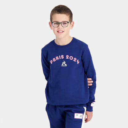 JUNIOREN SWEATSHIRT LE COQ SPORTIF PARIS 2024 GRAFISCH