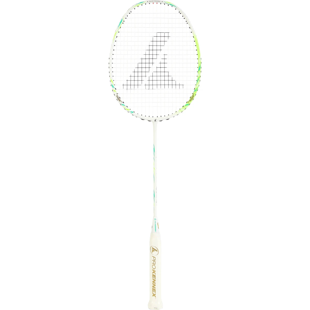 PRO KENNEX IMPACT NEW CARBON LIME BADMINTON RACKET (STRUNG)