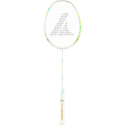 PRO KENNEX IMPACT NEW CARBON LIME BADMINTON RACKET (STRUNG)