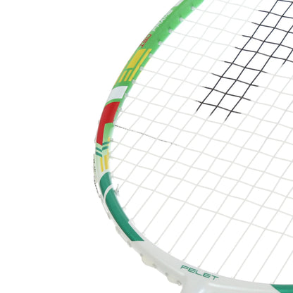 Raquette de Badminton Felet Kisona 21 White/Green (Cordée)