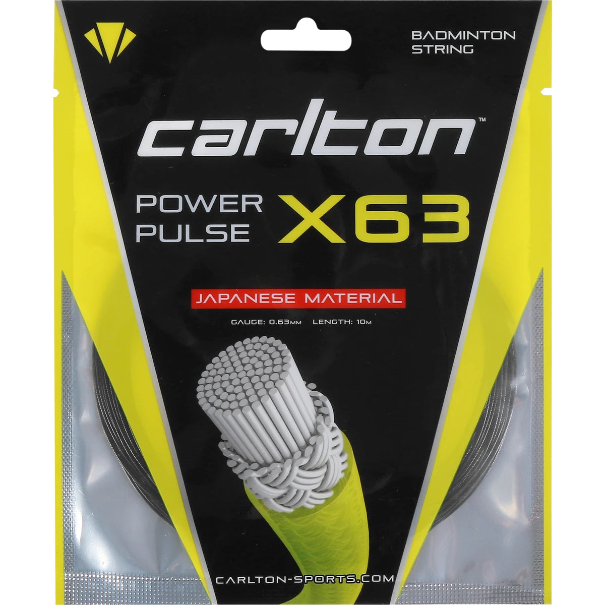 Cordage de Badminton Carlton Powerpulse X 63 (Garniture - 10M)