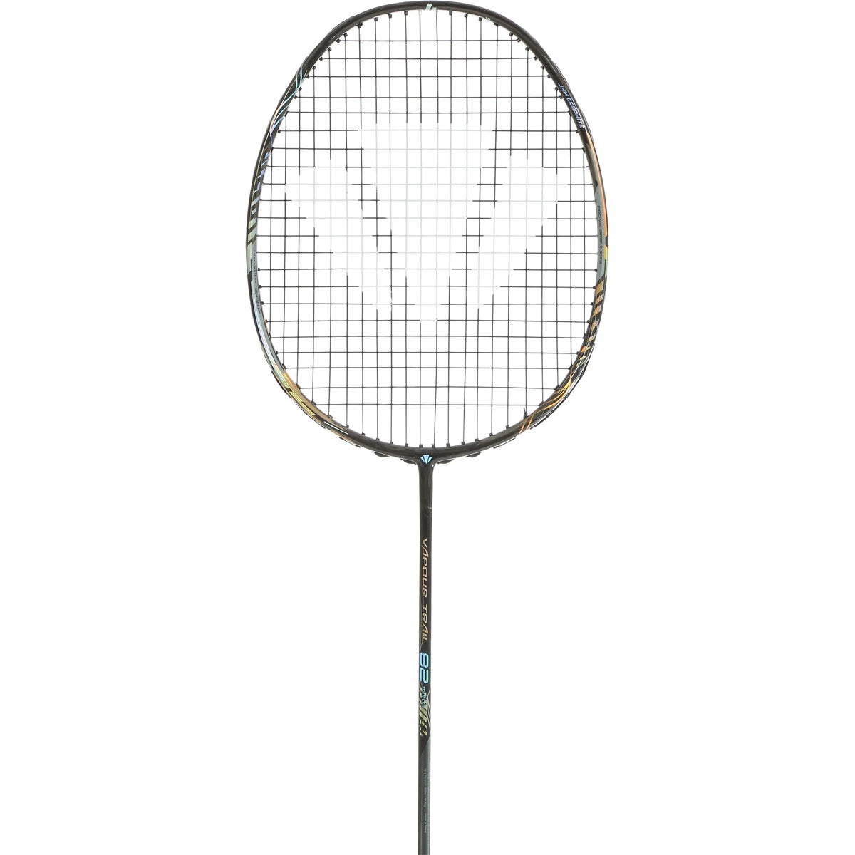 RAQUETTE DE BADMINTON CARLTON VAPOUR TRAIL 82 PYRITE (CORDEE)