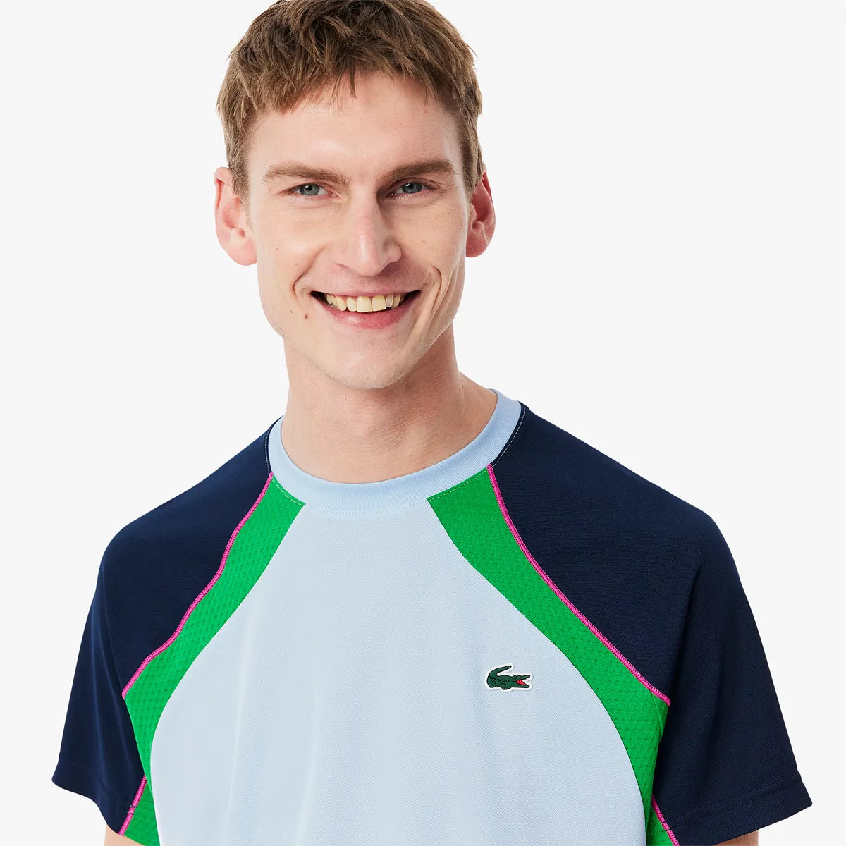 T-SHIRT LACOSTE ATHLETE TRAINING MEBOURNE / MIAMI