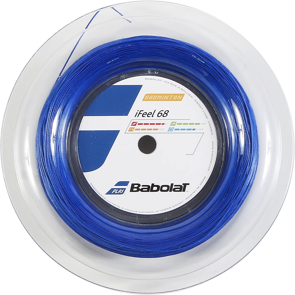 BOBINE BADMINTON BABOLAT IFEEL 68 (200 METRES)