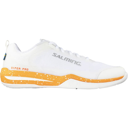CHAUSSURES SALMING HOMME INDOOR VIPER PRO BLANC/ORANGE