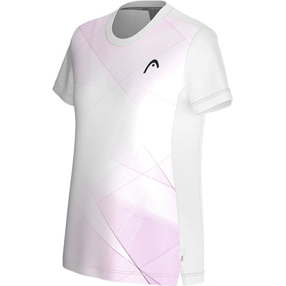 T-SHIRT HEAD JUNIOR FILLE VISION TIE BREAK