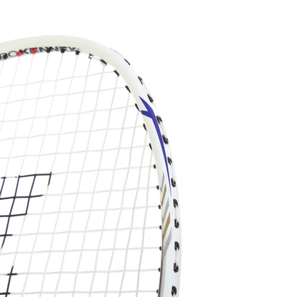 RAQUETTE DE BADMINTON PRO KENNEX POWER PRO 704 WHITE/BLACK (CORDEE)