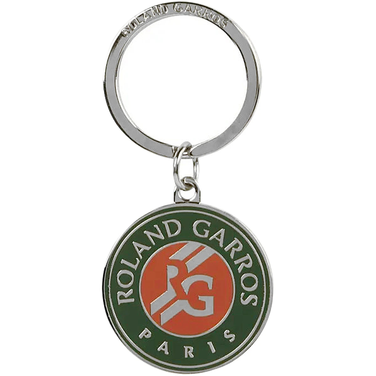 PORTE-CLES LOGO ROLAND GARROS GOMME