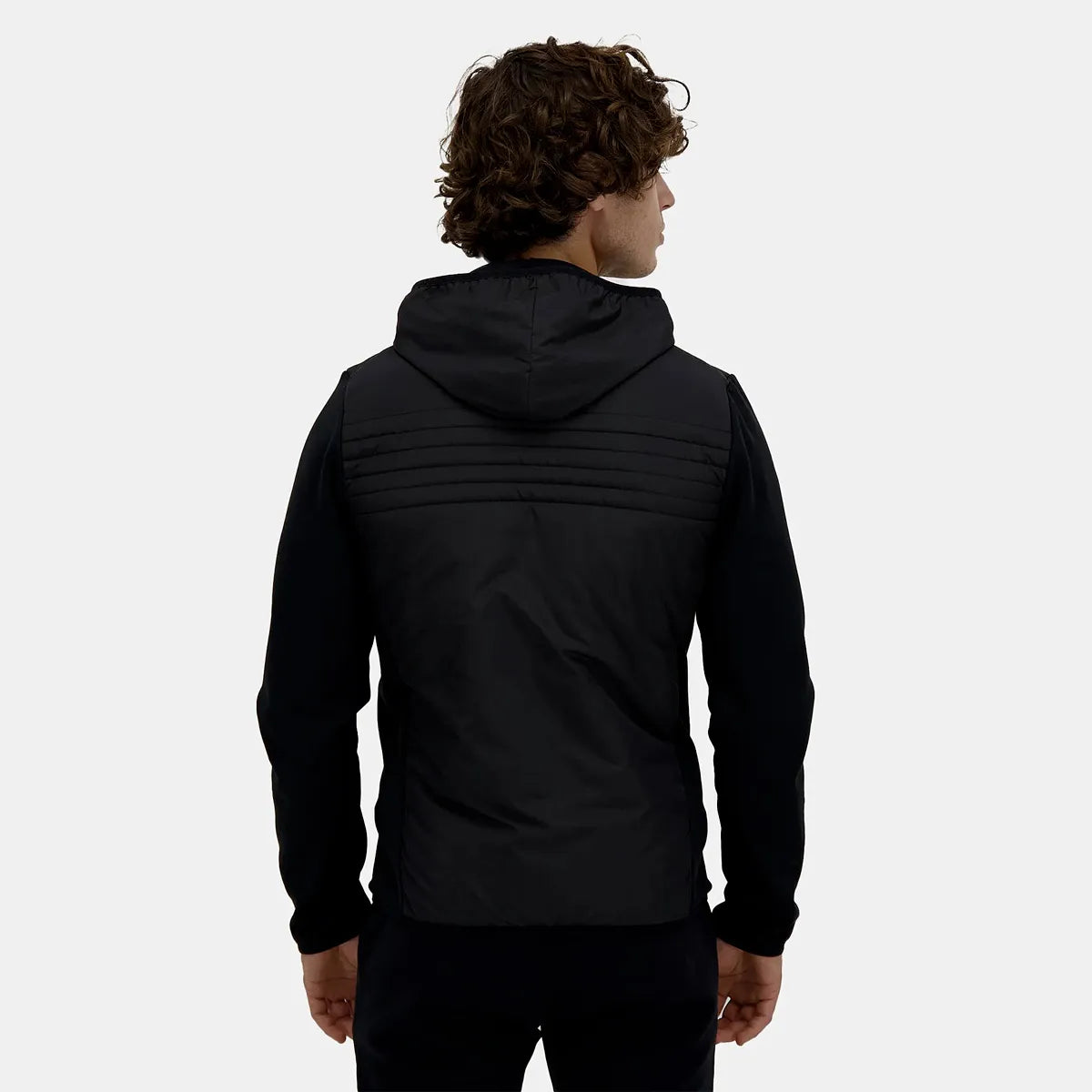 LE COQ SPORTIF HYBRID HOODED JACKET