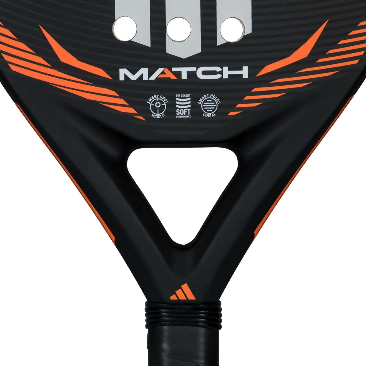 ADIDAS PADEL RACKET MATCH BLACK/ORANGE 2026