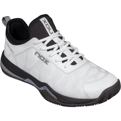 CHAUSSURES NOX PADEL NERBO WHITE/RAVEN