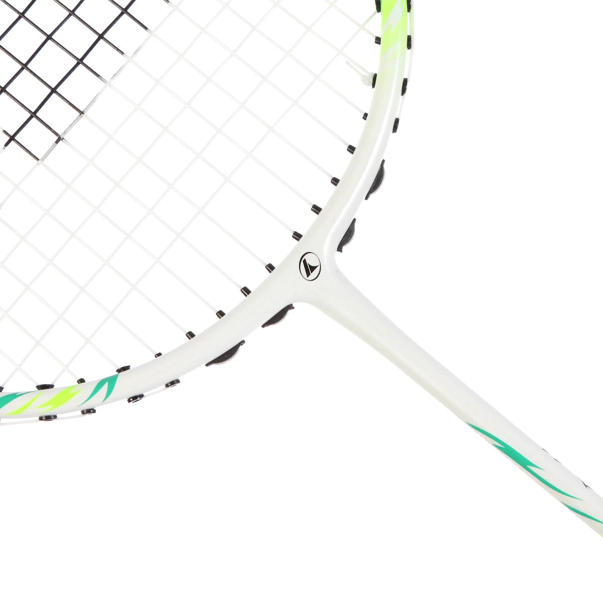 PRO KENNEX IMPACT NEW CARBON LIME BADMINTON RACKET (STRUNG)