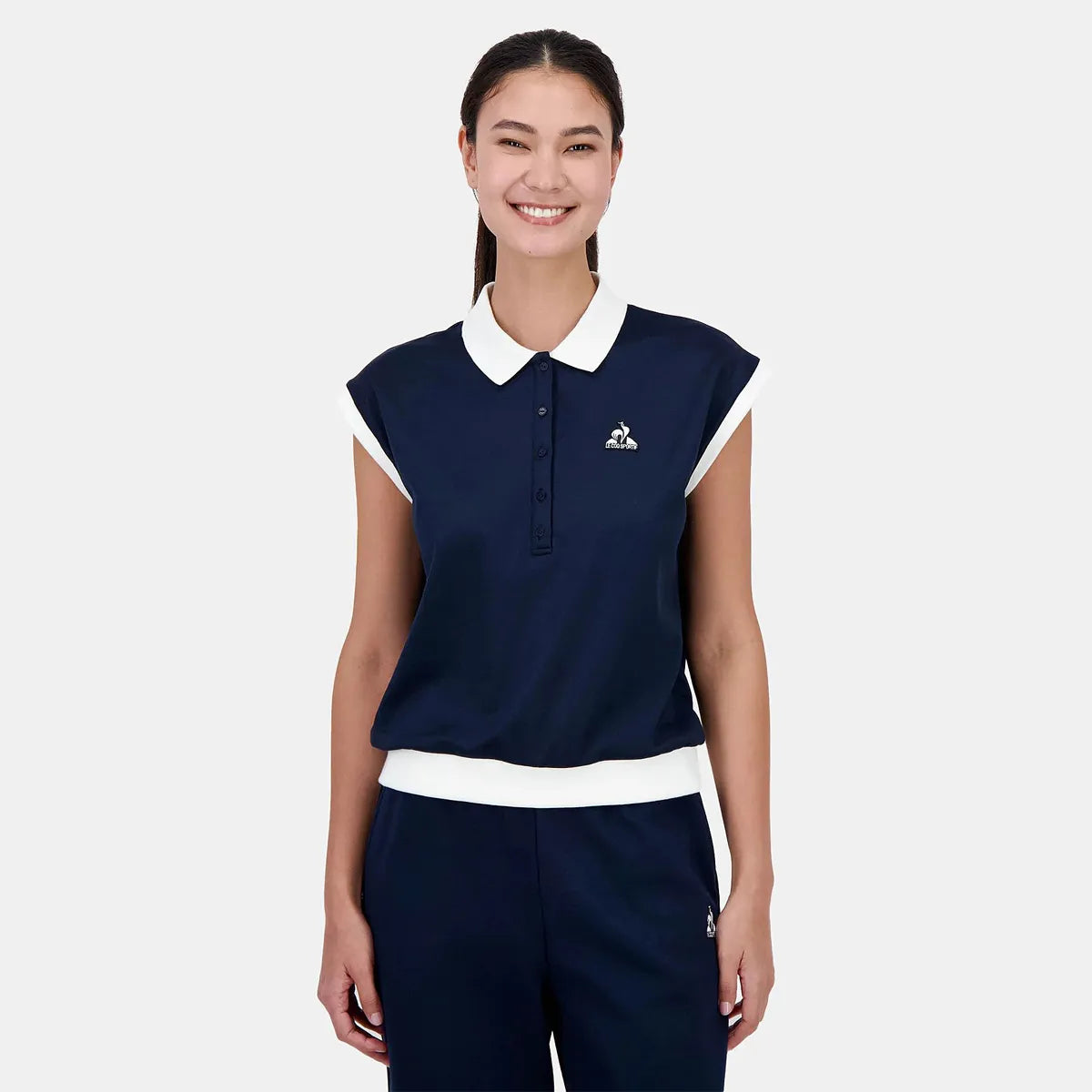 POLO LE COQ SPORTIF DAMEN HERITAGE