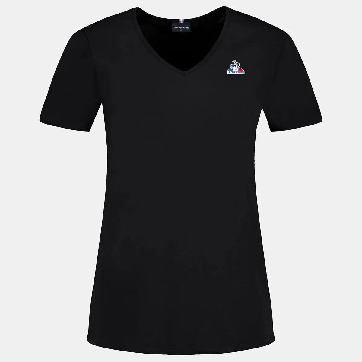 DAMEN T-SHIRT LE COQ SPORTIF ESSENTIEL MIT V-AUSSCHNITT