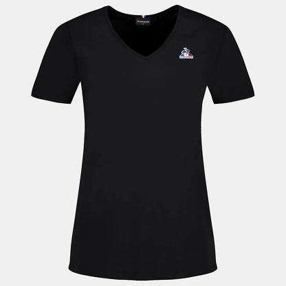 DAMEN T-SHIRT LE COQ SPORTIF ESSENTIEL MIT V-AUSSCHNITT