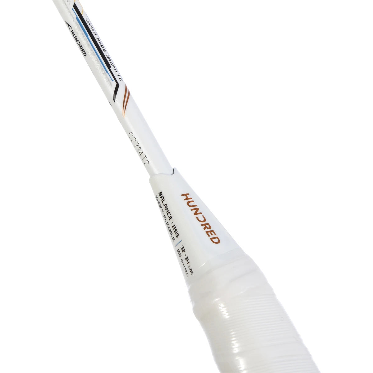 RAQUETTE DE BADMINTON HUNDRED T-FUSION 500 CTRL 4U