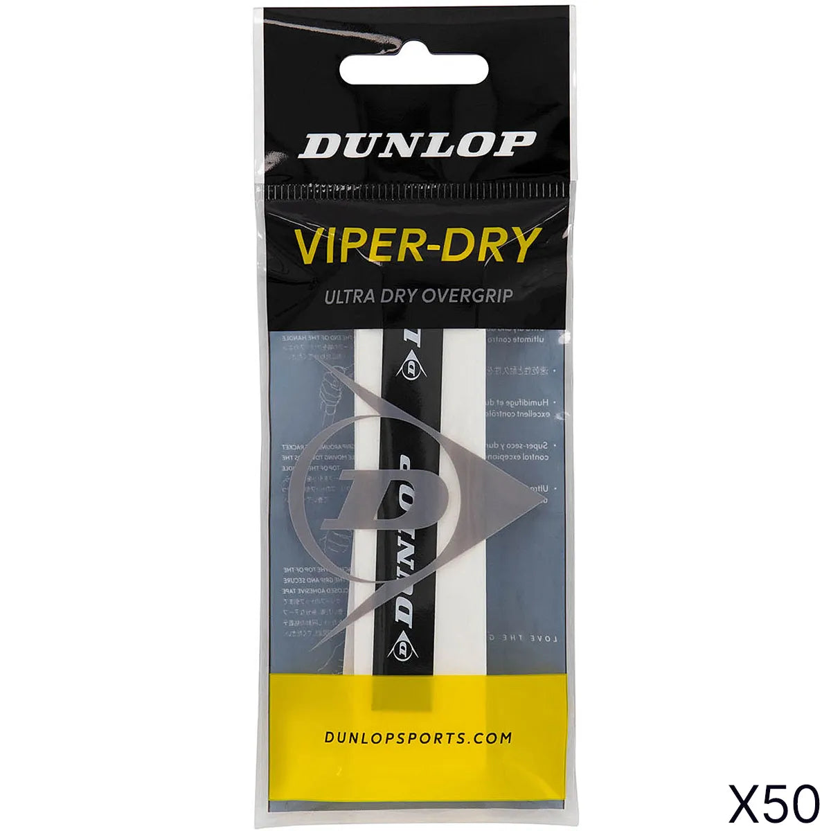 SURGRIPS DUNLOP VIPER-DRY x50