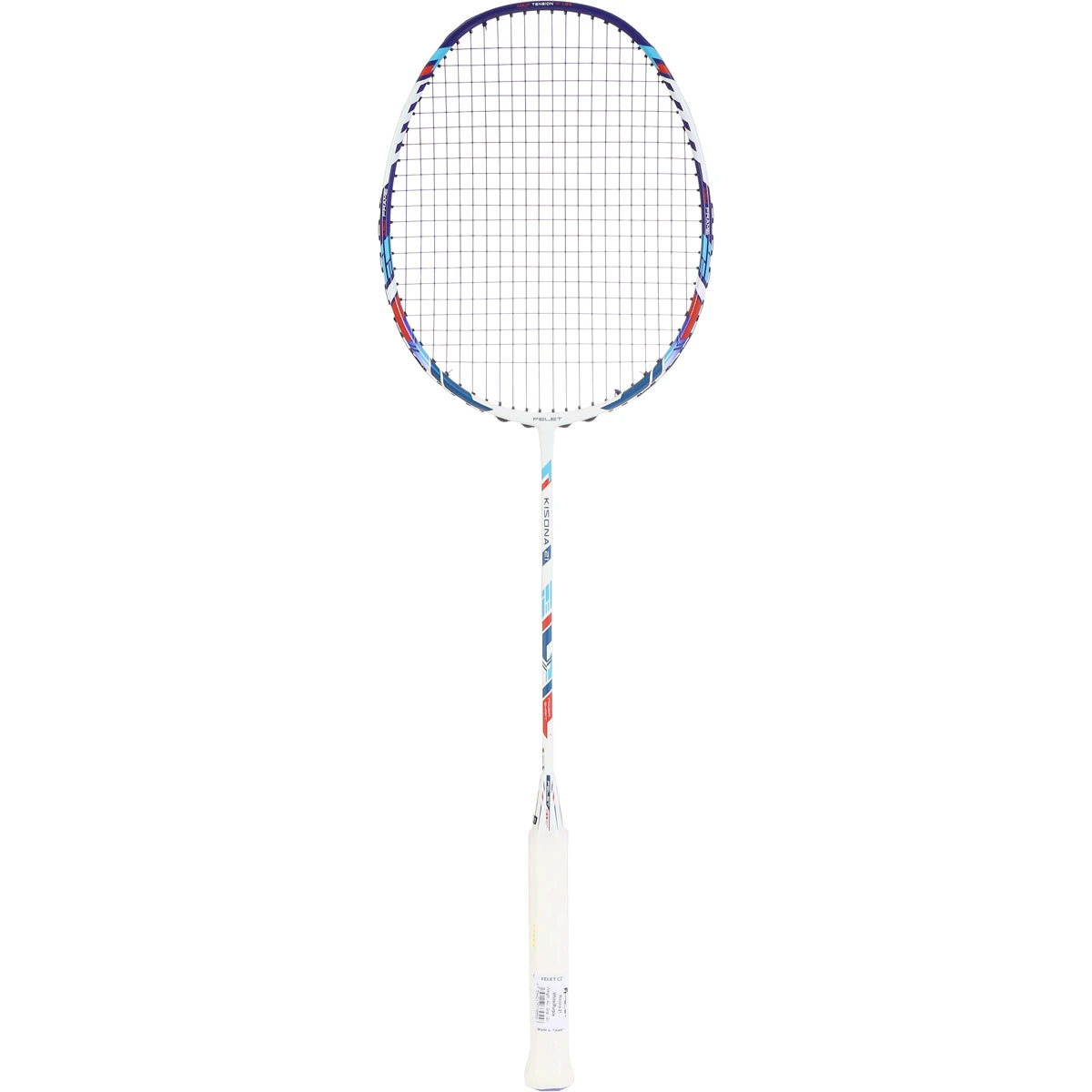 RAQUETTE DE BADMINTON FELET KISONA 21 WHITE/PURPLE (CORDEE)