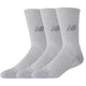 3 PAIRES DE CHAUSSETTES NEW BALANCE ACTIVE CREW (MID)