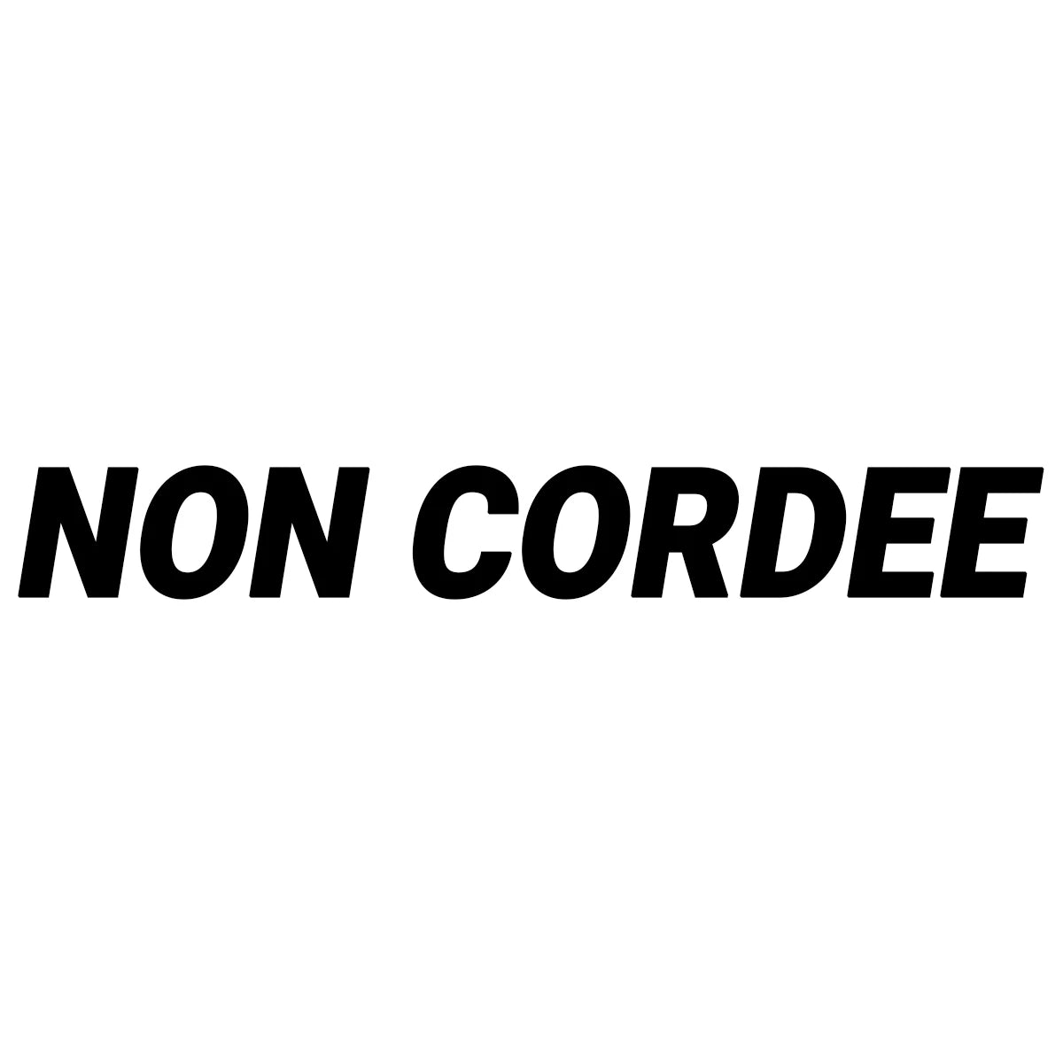 NOT CHORDED