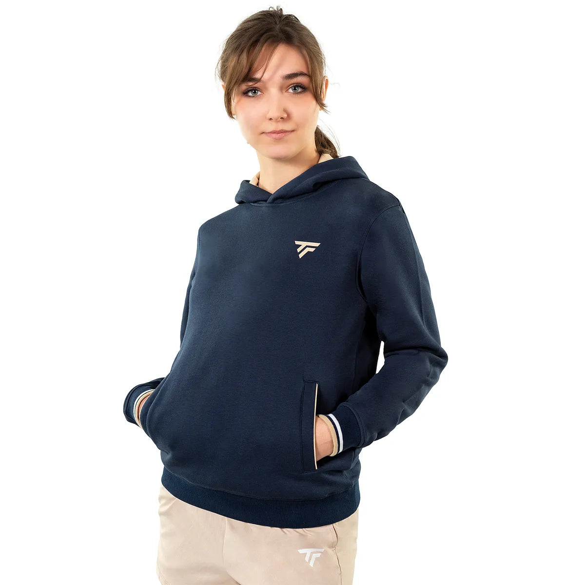 TECIFIBRE SWEATSHIRT MIT KAPUZE MARINE UNISEX