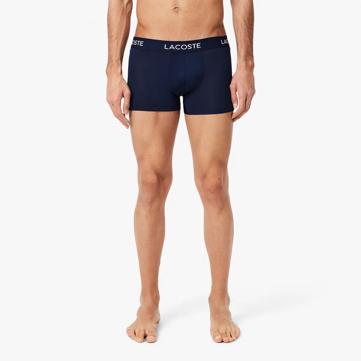 PACK OF 3 LACOSTE POLYESTER BOXERS
