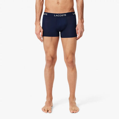 PACK OF 3 LACOSTE POLYESTER BOXERS