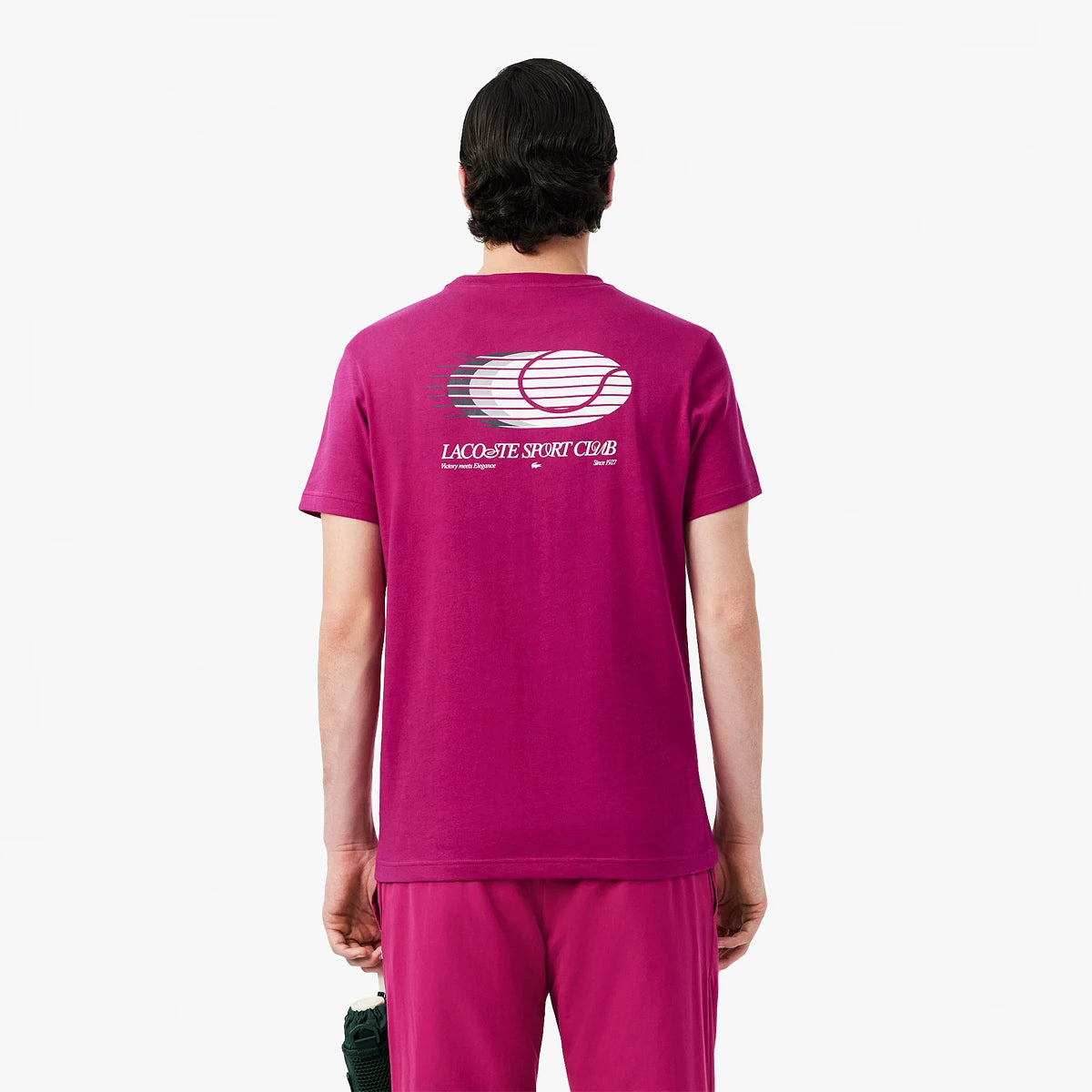T-SHIRT LACOSTE CORE PERFORMANCE TRAINING GRAPHIC BALLE