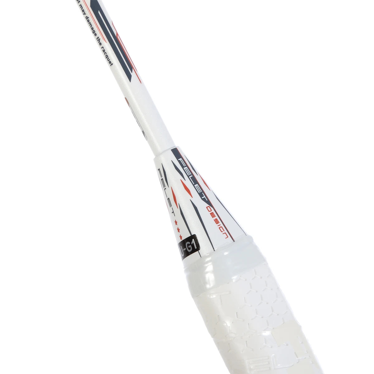 RAQUETTE DE BADMINTON FELET BAGGARIA A5 WHITE (CORDEE)