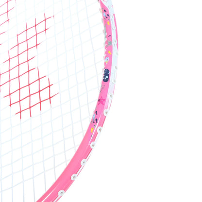 SET MIT 2 BADMINTONSCHLÄGERN KAWASAKI HAPPY KIDS 605 JR