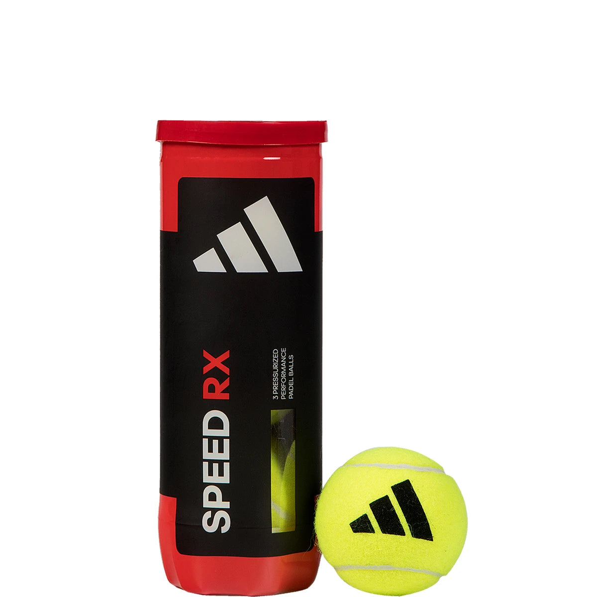 TUBE OF 3 ADIDAS SPEED RX PADEL BALLS