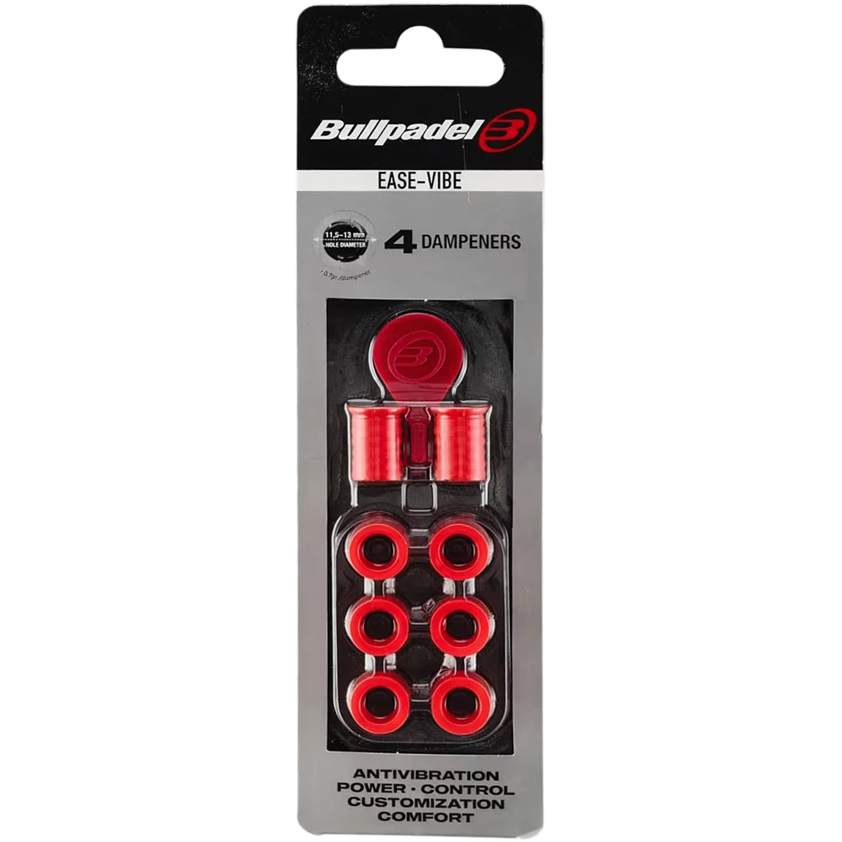 BULLPADEL EASE VIBE DAMPENERS x4