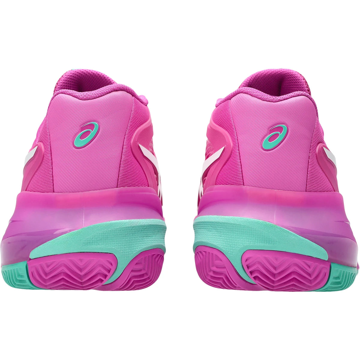 ASICS GEL RESOLUTION X TENNISSCHUHE AUF ROTSCHUTTBODEN