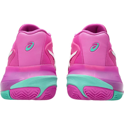ASICS GEL RESOLUTION X TENNISSCHUHE AUF ROTSCHUTTBODEN