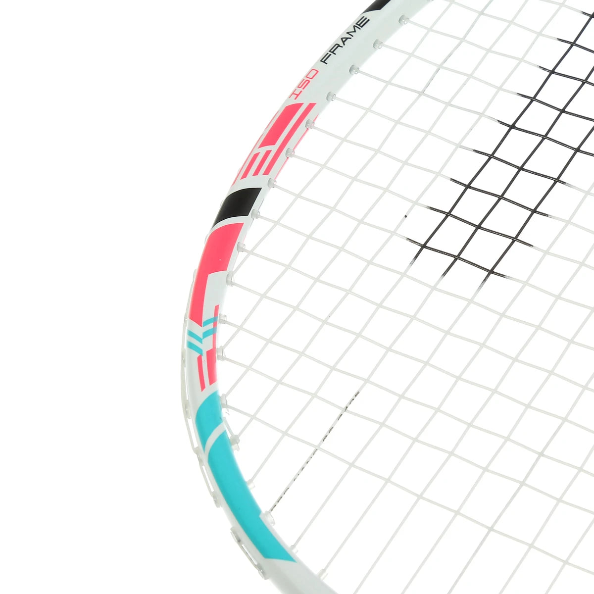 BADMINTONSCHLÄGER FELET KISONA 21 WEIß/PINK (BESAITET)