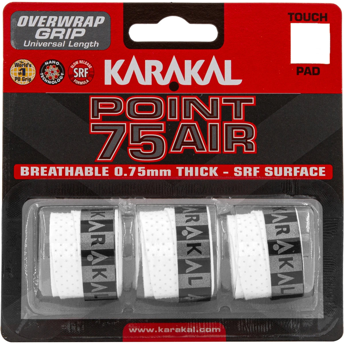 KARAKAL POINT 75 AIR OVERGRIPS