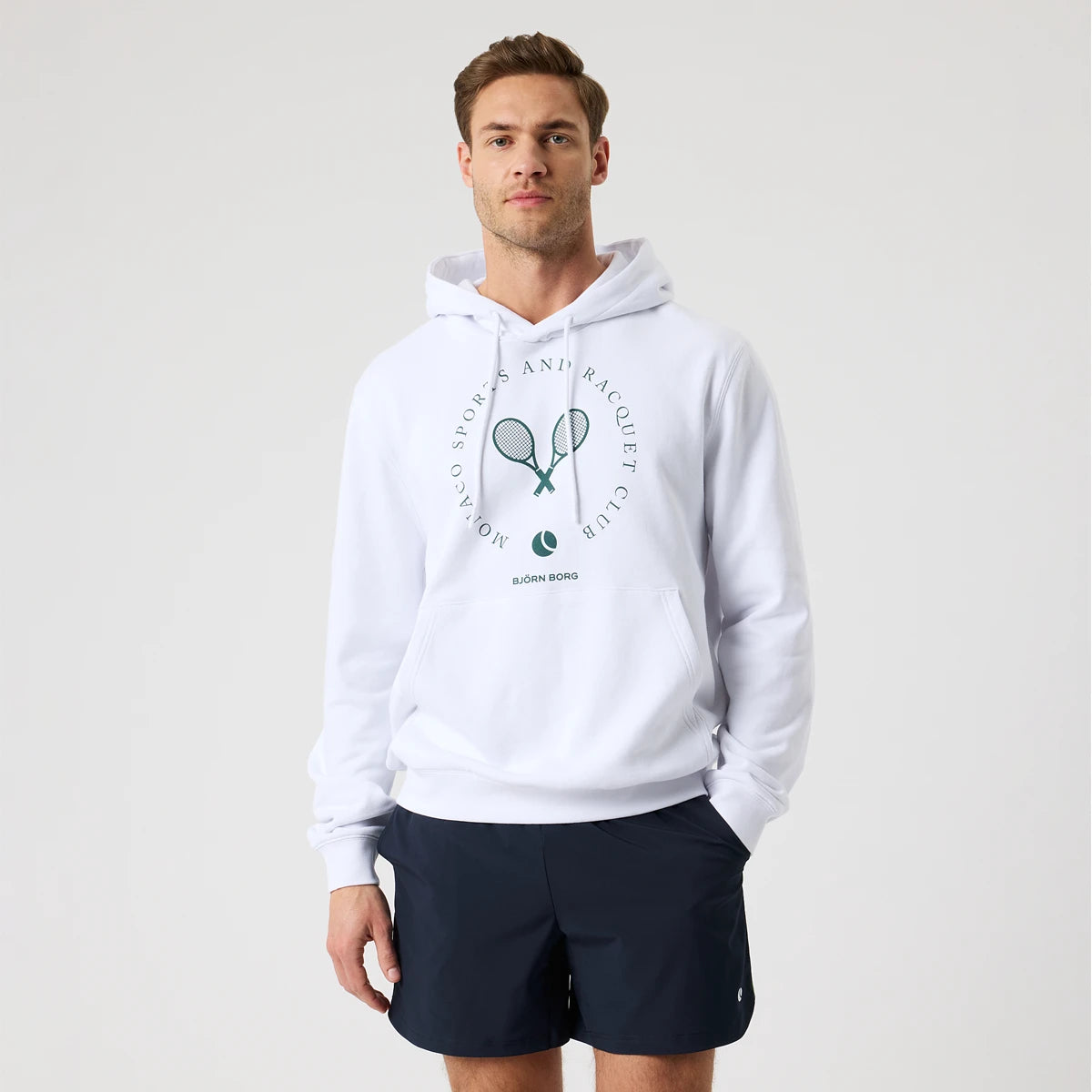 SWEAT BJORN BORG CLASSIC GRAPHIQUE CAPUCHE