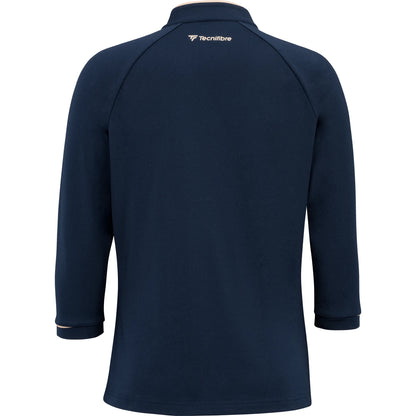 SWEAT TECNIFIBRE FEMME THERMOZIP 3/4 SLEEVE MARINE