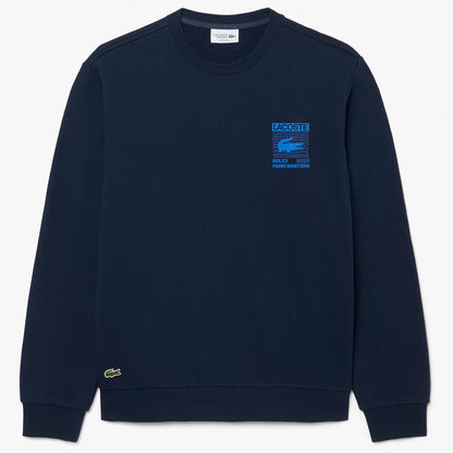 LACOSTE ROLEX PARIS MASTERS GRAPHIC SWEAT