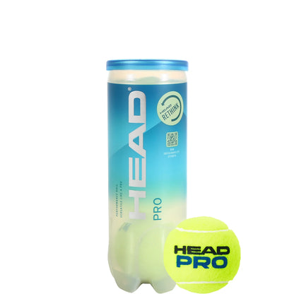 TUBE DE 3 BALLES HEAD PRO